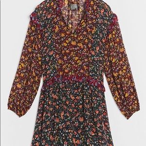 Anthropologie Helene Tunic dress Floral No Slip M